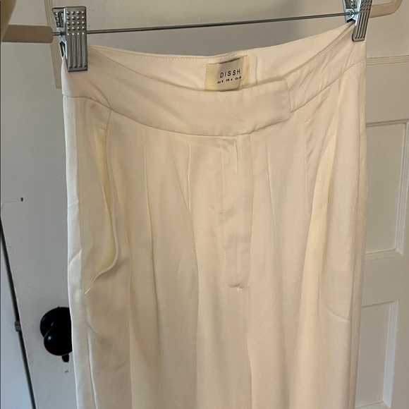 DISHH White Twill Pant - Picture 7 of 7